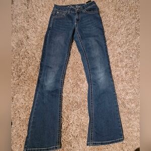 Cedar Rose Western Bootcut Jeans Girls Size 12